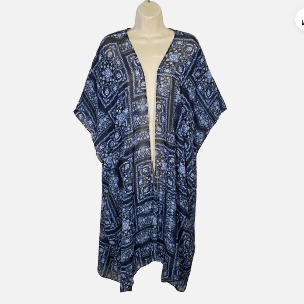 LANE BRYANT Open Front Duster Cardigan 6804E1M